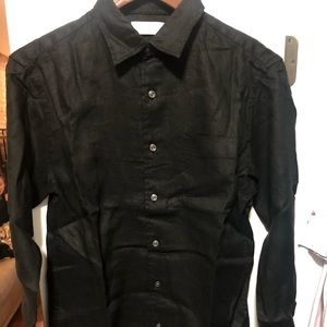 Uniqlo BLACK Linen Shirt - M - never worn